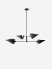 Bonnet SC92 Chandelier_Black w. Medium Stem 1100 mm_Front_up.jpg