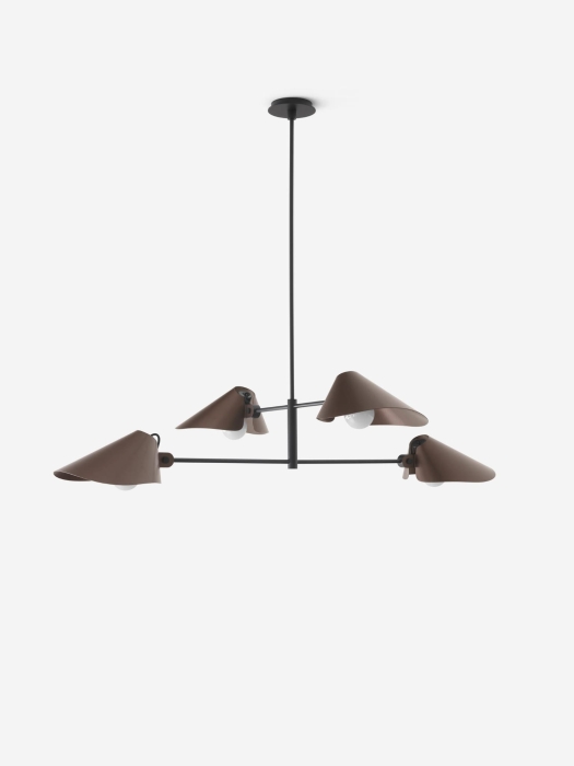 Bonnet SC92 Chandelier_Bronzed w. Medium Stem 1100 mm_Front_down.jpg