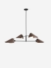 Bonnet SC92 Chandelier_Bronzed w. Medium Stem 1100 mm_Front_down_light.jpg