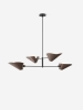 Bonnet SC92 Chandelier_Bronzed w. Medium Stem 1100 mm_Front_up_light.jpg