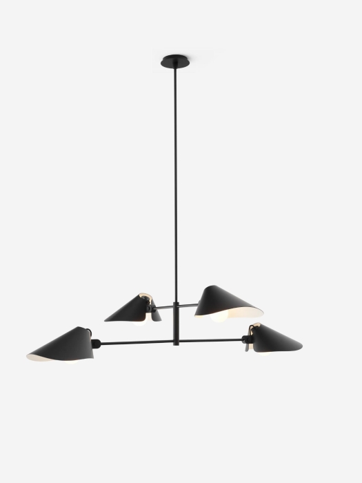 Bonnet Chandelier SC93_Black w. Large Stem 1400 mm_Front_down_light.jpg
