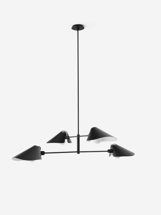 Bonnet SC93 Chandelier_Black w. Large Stem 1400 mm_Front_down.jpg