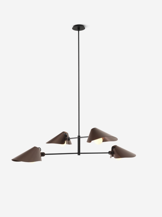 Bonnet SC93 Chandelier_Bronzed w. Large Stem 1400 mm_Front_down_light.jpg