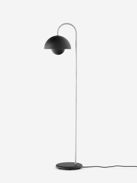 Flowerpot Floot Lamp VP12_Matt Black_Side.jpg