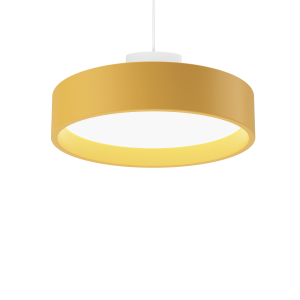 LOUIS POULSEN lampa wisząca CIRCLE 26 cm żółta