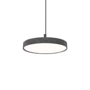 LOUIS POULSEN lampa wisząca LP ROUND 44 cm ciemne aluminium