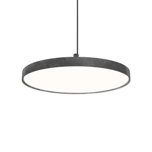 LOUIS POULSEN lampa wisząca LP ROUND 68 cm ciemne aluminium