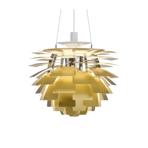 LOUIS POULSEN lampa wisząca PH ARTICHOKE 60 cm mosiądz