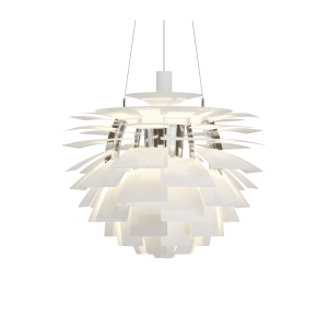 LOUIS POULSEN lampa wisząca PH ARTICHOKE 60 cm biała