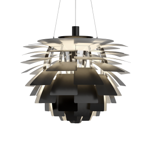 LOUIS POULSEN lampa wisząca PH ARTICHOKE 72 cm czarna