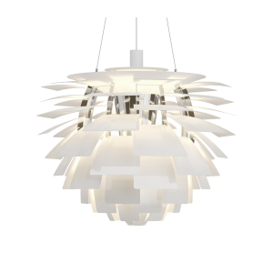 LOUIS POULSEN lampa wisząca PH ARTICHOKE 72 cm biała