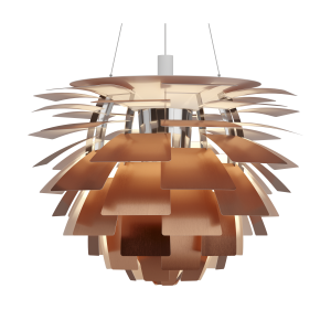 LOUIS POULSEN lampa wisząca PH ARTICHOKE 84 cm miedź