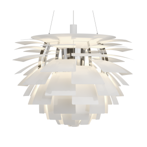 LOUIS POULSEN lampa wisząca PH ARTICHOKE 84 cm biała