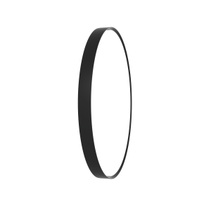 LOUIS POULSEN lampa ścienna SLIM ROUND 68 cm czarna