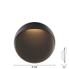Flindt Wall_EU_Black_300_WL_Measurement_Drawing_Product_Image_louis_poulsen.png