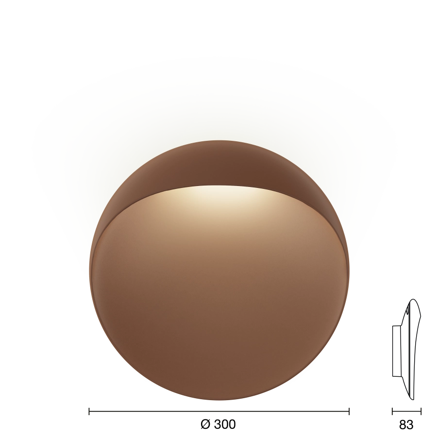 Flindt Wall_EU_Corten_300_WL_Measurement_Drawing_Product_Image_louis_poulsen.png