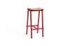AE437-A406_Taburete 8 Bar Stool H75 wb lacquered oak veneer seat_signal red powder coated base.jpg