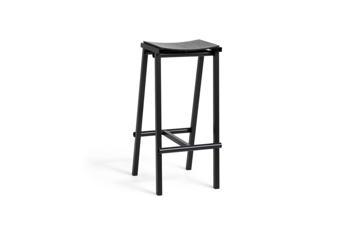 AE440-A400_Taburette 8 Bar Stool H75 black wb lacquered oak veneer seat_black powder coated base.jpg