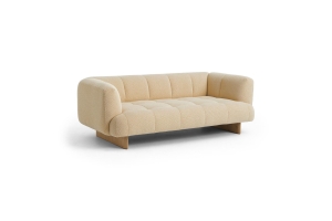 HAY sofa 2-osobowa QUILTON LIFT dębowa podstawa