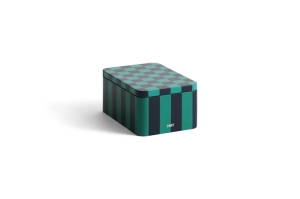 HAY pudełko TIN małe green / dark blue