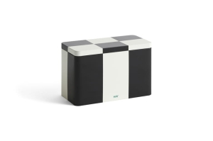 HAY pudełko TIN średnie black / off-white
