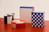 Tin Container M black and off-white_Tin Container Round red and soft pink_Tin Container XL off-white and blue and red_Tin Container L blue and off-white.jpg