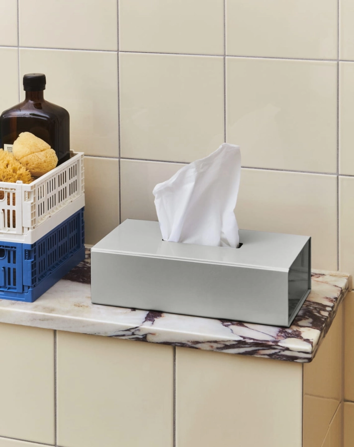 HAY Colour Crate Mini Set of 2 off-white_electric blue_Colour Storage Tissue Box grey.jpg