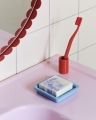 Arcs Mirror Round red_Soap Bar One lavender_Soap Dish light blue_Tann Toothbrush red_Toothbrush Holder red.jpg