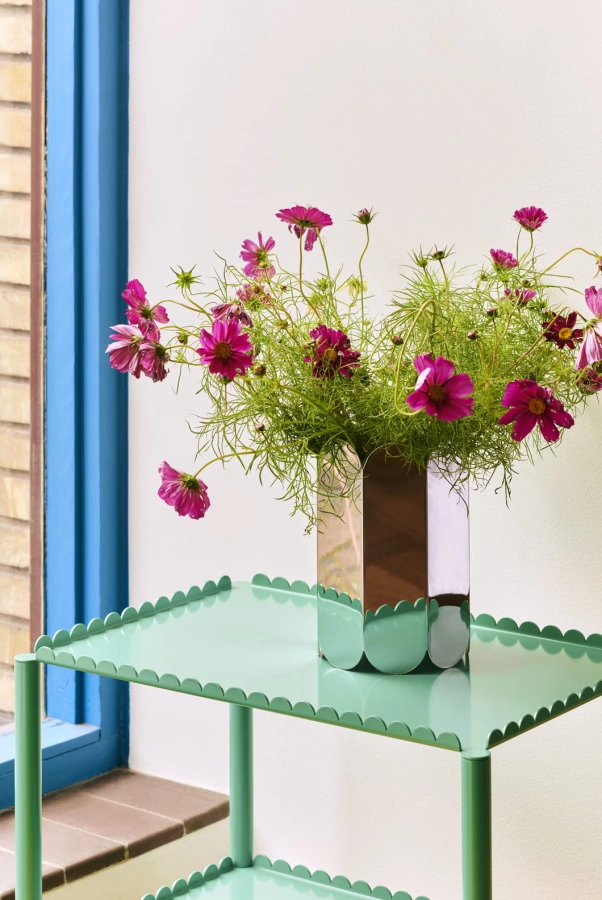 Arcs Vase mirror_Arcs Trolley Low soft jade.jpg