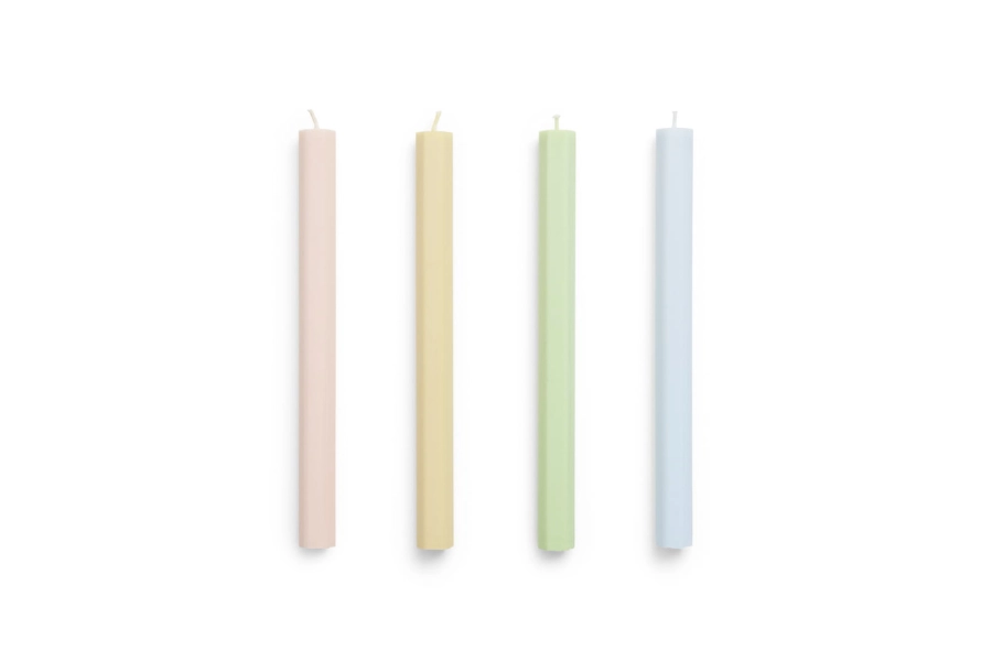 AE730-D812_Hexagon Candle Set of 4 pastel.jpg