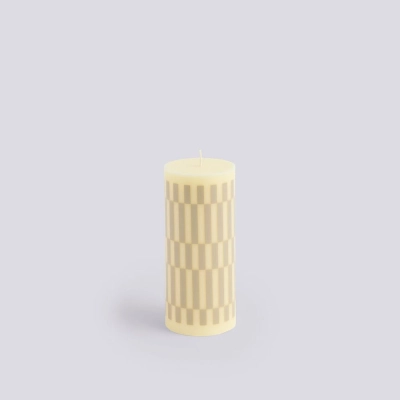 HAY świeca COLUMN S kremowo-piaskowa