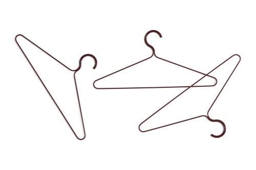 Colour Hanger Set of 3 maroon red.jpg