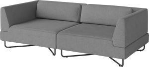 BOLIA sofa modułowa z poduszkami ORLANDO OUTDOOR 200 cm