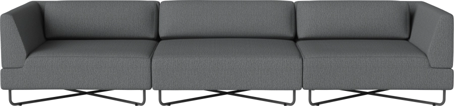 Orlando Outdoor O2 3 Modules w. cushions - removable cover_Ocean Dark Grey_TSCA 00-038-11_00005.png