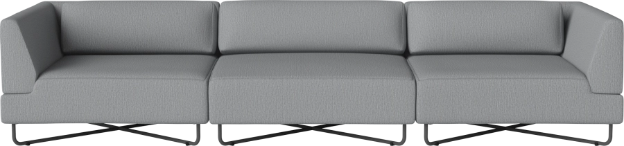 Orlando Outdoor O2 3 Modules w. cushions - removable cover_Ocean Grey_TSCA 00-038-11_00001.png