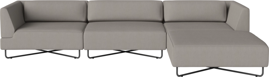 Orlando Outdoor O2 4 Modules with chaise longue w. cushions - removable cover_Brezza Grey_TSCA 00-038-12_00007.png