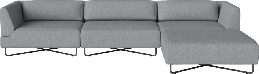 Orlando Outdoor O2 4 Modules with chaise longue w. cushions - removable cover_Ocean Grey_TSCA 00-038-12_00001.png