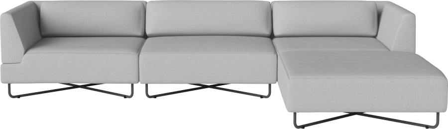 Orlando Outdoor O2 4 Modules with chaise longue w. cushions - removable cover_Ocean Light Grey_TSCA 00-038-12_00006.png