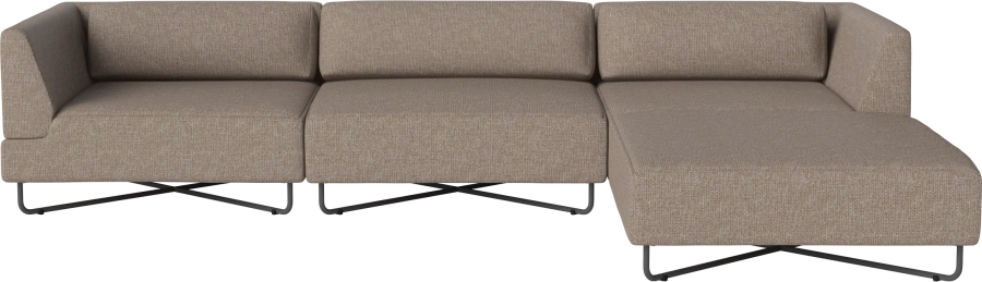 Orlando Outdoor O2 4 Modules with chaise longue w. cushions - removable cover_Palma Dark beige_TSCA 00-038-12_00011 (1).png