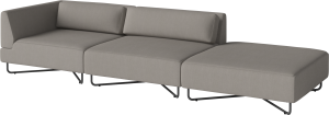 BOLIA sofa modułowa z poduszkami ORLANDO OUTDOOR 300 cm