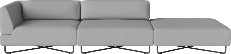 Orlando Outdoor O2 3 Modules with open end - right w. cusions- removable cover_Brezza Light Grey_TSCA 00-038-14_00008.png