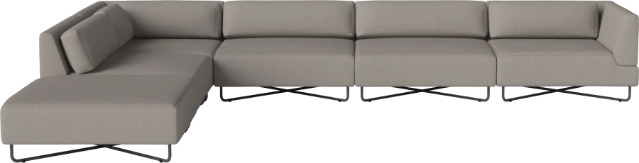 Orlando O2 Garden Sofa 6 Modules including cushions w. open end - left_Brezza Grey 00-038-16_00003.png