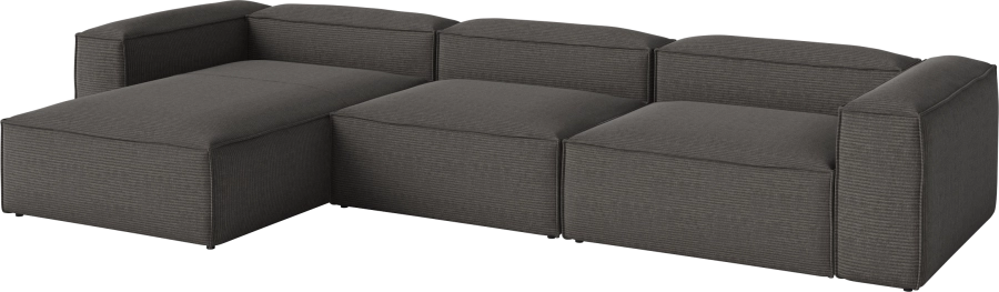 Cosima Sofa Bed with chaise longue - left_Globa Stone Grey_TSCA 01-054-61_00028_angle.png