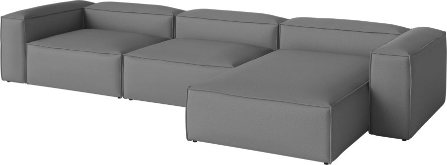 Cosima Sofa Bed with chaise longue - right_Ascot Grey_TSCA 01-054-62_00007_angle.png
