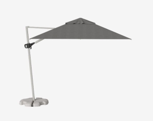 BOLIA parasol ogrodowy AZUR jasnoszary