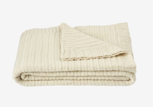 BOLIA narzuta SOFT GROOVED biała