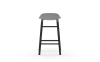 NORMANN COPENHAGEN krzesło barowe FORM WOOD czarne/szare