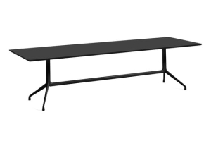 HAY stół ABOUT A TABLE - AAT10 280 x 105 x 74h czarne linoleum