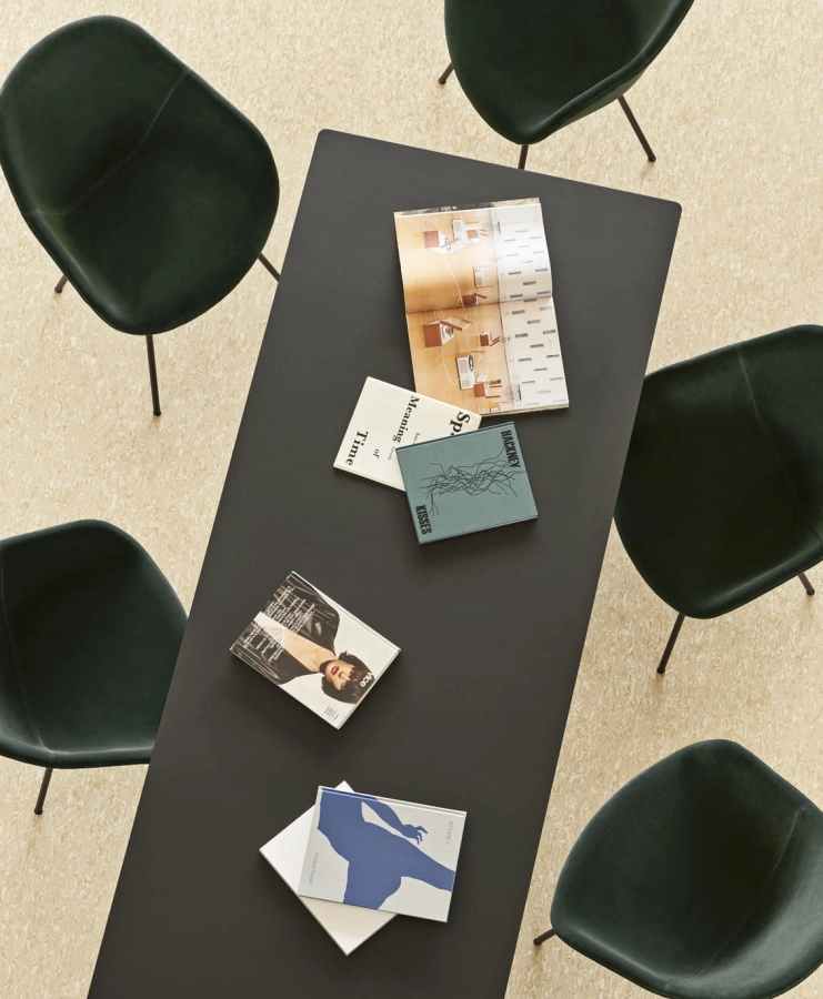 AAT 10 Table black frame black linoleum_AAC 127 Lola dark green black base.jpg