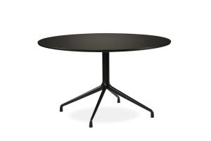HAY stół ABOUT A TABLE - AAT20 Ø128 x H74 czarne linoleum